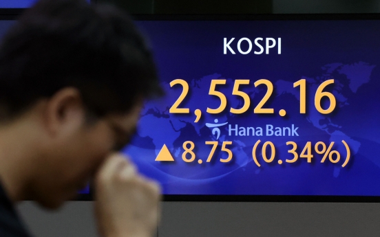 Seoul shares up for 3rd day on hope for Fed's rate hike pause