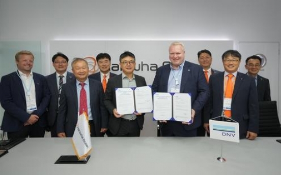 Hanwha Ocean wins green tech certifications at global gas fair