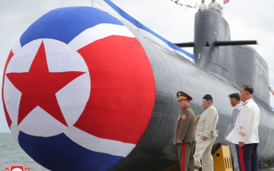 N. Korea unveils first 'tactical nuclear attack submarine'