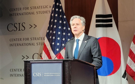 Blinken says N. Korea-Russia military cooperation threatens global peace