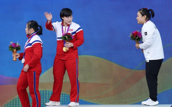 N. Korea dominates in weightlifting in return to int'l sports competition