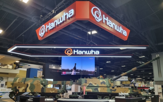 Hanwha showcases ground weapons systems at US trade fair