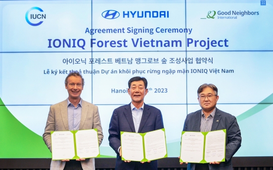 Hyundai Motor partners with IUCN for forest project in Vietnam
