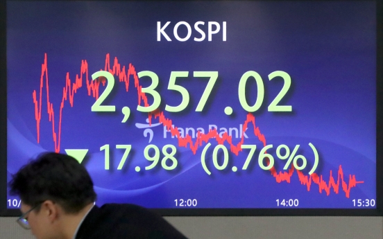 Seoul shares open sharply lower on US losses