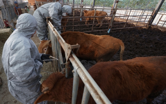 S. Korea vaccinates over 76% of cattle against lumpy skin disease