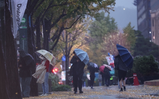 Cold weather arrives after nationwide rain