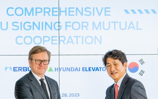 Hyundai Elevator, Erbud team up to rebuild Ukraine