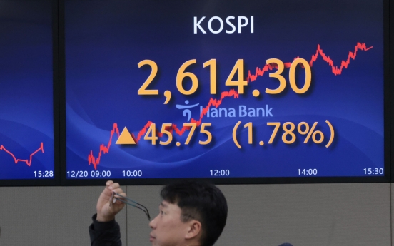 Seoul shares end tad higher on cautious mode