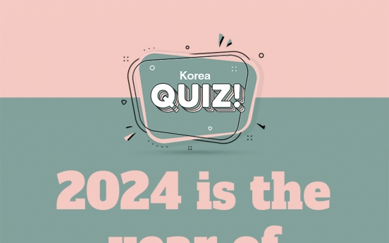 [Korea Quiz] 2024 is the year of which animal?