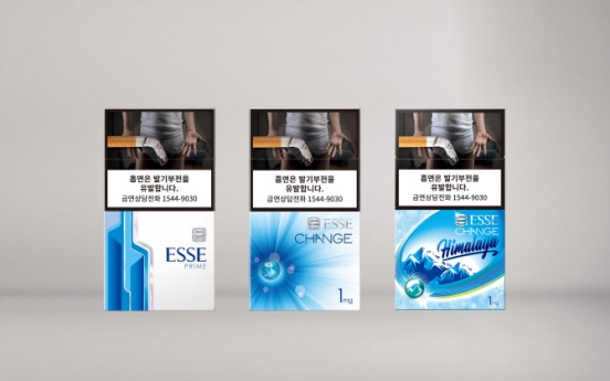 KT&G’s Esse hits 900b mark in cigarette sales