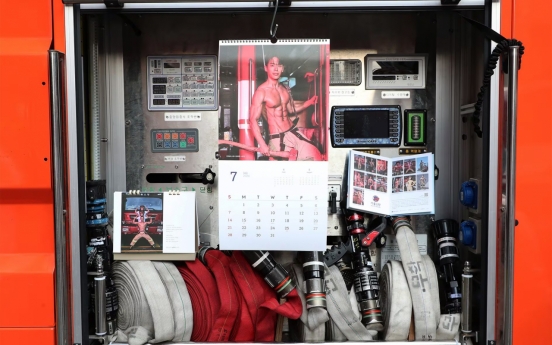 Muscled firemen calendar raises W1b for burn victims over decade