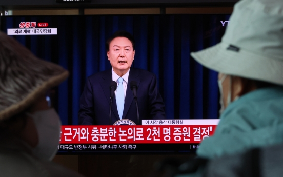 Yoon says 'open to talks' but doctors express disappointment