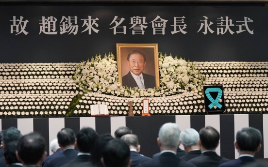 Biz community bids final farewell to late Chairman Cho Suck-rai