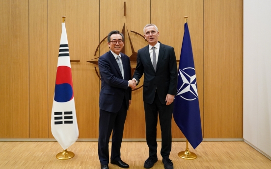 FM Cho discusses cooperation, NK threats with NATO chief
