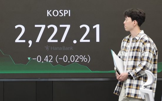 Seoul shares almost flat ahead of US inflation data