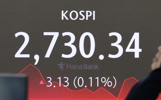 Seoul shares end tad higher ahead of US inflation data