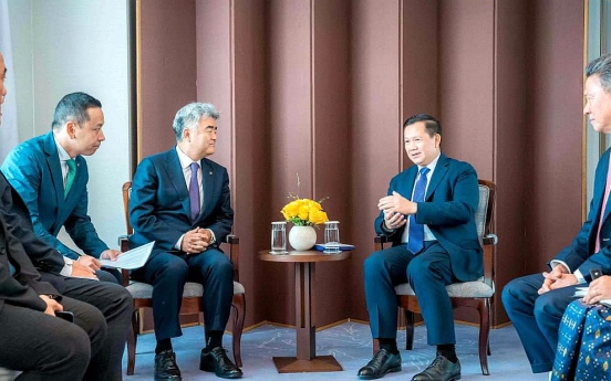 Daewoo E&C chairman meets Cambodian PM