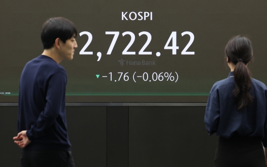 Seoul shares open lower on tech, insurance losses