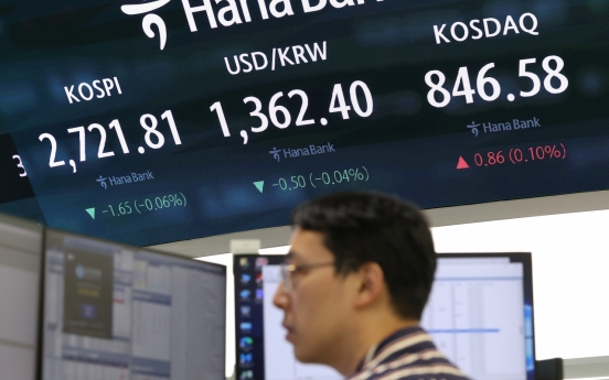 Seoul shares close almost flat on Fed minutes despite chip gains