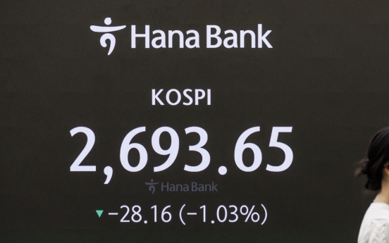 Seoul shares open lower tracking Wall Street slump