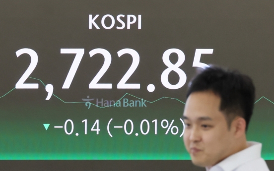 Seoul shares close nearly flat as investors search for clues over rate direction