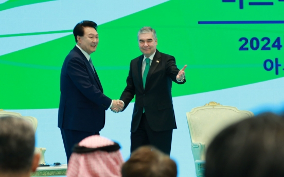 Yoon urges speedier cooperation as S. Korean firms eye $6b deals in Turkmenistan