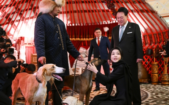 Presidential couple's love for pets highlighted in central Asia tour