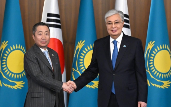 Doosan chief, Kazakh president discuss key energy collaborations