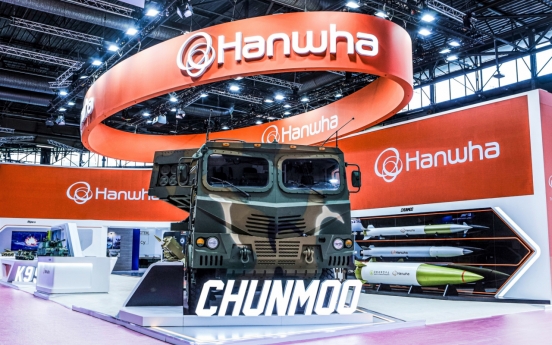 [Photo News] Hanwha's rocket system in Paris