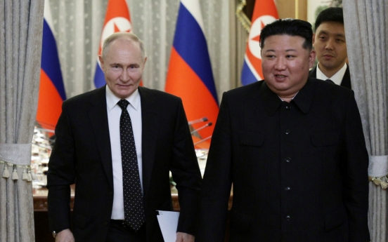 Putin, Kim sign treaty for mutual military support against 'aggression'