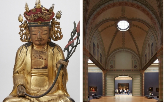 Dutch state museum shows Korean Buddha statue for first time
