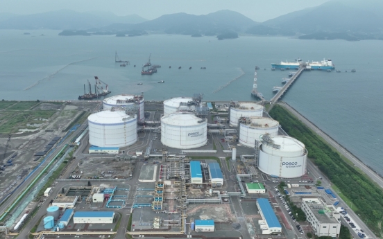 Posco International completes LNG terminal project in Gwangyang