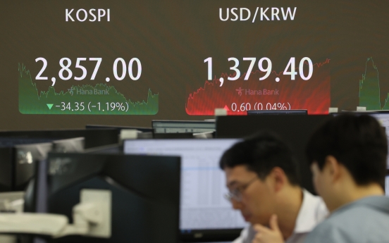Seoul shares snap 3-day rise on profit-taking