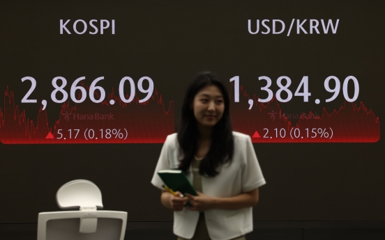 Seoul shares up for 2nd day amid Trump effect