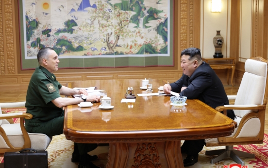 N. Korean leader discusses military ties with visiting Russian vice defense minister