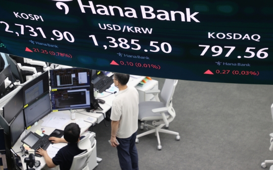Seoul shares snap 2-day fall on large cap gains