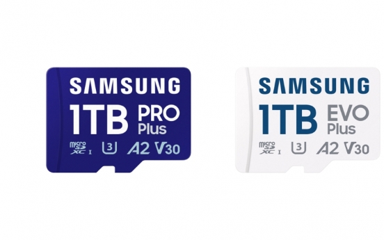 Samsung unveils 1 terabyte microSD storage cards