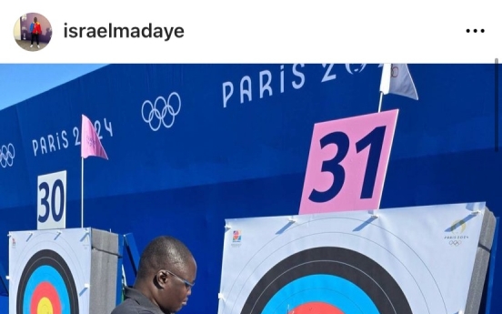 Olympics archer from Chad expresses gratitude for Korean fans’ encouragement