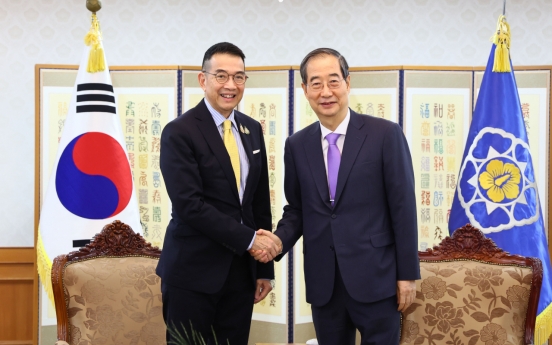 PM meets Thailand's top diplomat in Seoul