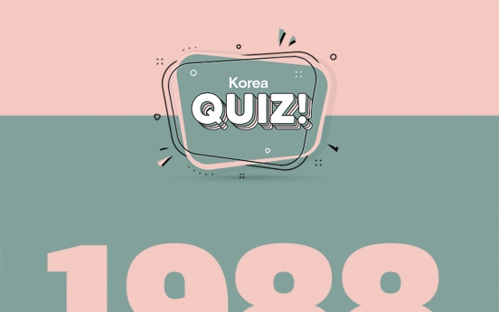 [Korea Quiz] 1988