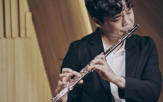 [Herald Interview] Flutist Kim Yu-been on his journey from France to the US, first album