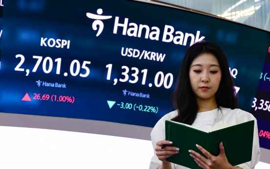 Seoul shares open sharply higher on Wall Street gains