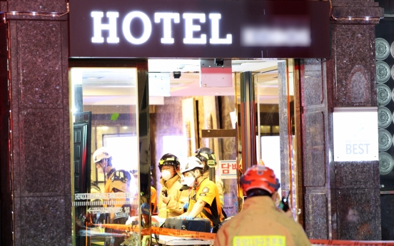 7 killed, 12 injured in hotel fire in Bucheon, electric fault blamed