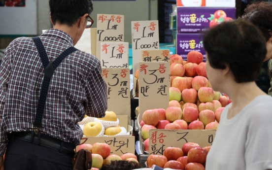 Govt. to provide record amount of foodstuffs, discount for Chuseok holiday