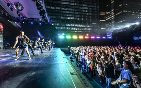 Sejong Summer Festival turns Gwanghwamun Square into lively dance floor