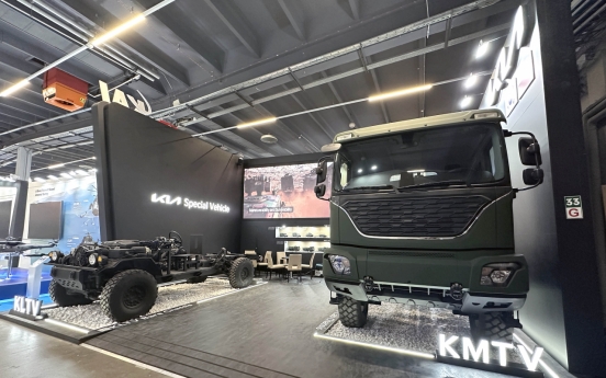 [Photo News] Kia showcases defense vehicles in Poland