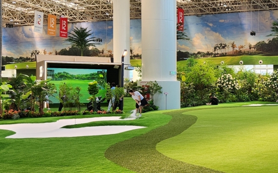 Golfzon launches hybrid indoor golf course in China