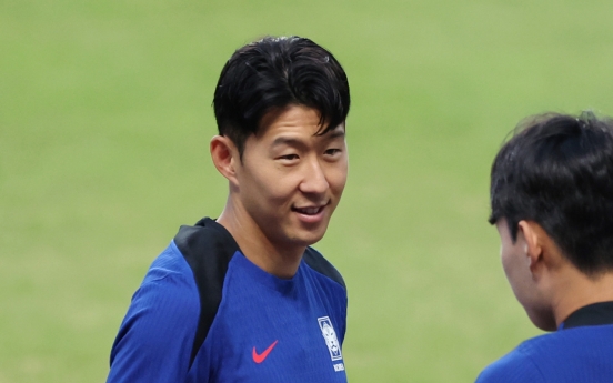 Son Heung-min earns 128th cap, alone in 4th on all-time S. Korean list