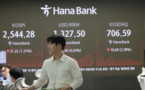 Seoul shares dip for 4th day amid US recession woes