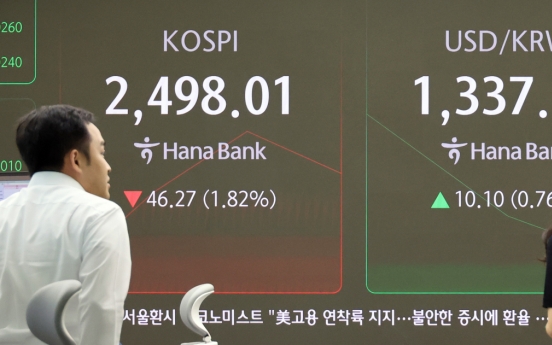 Seoul shares open lower after US jobs data